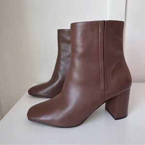 Cole Haan Brown Leather Ankle Boots Size 11